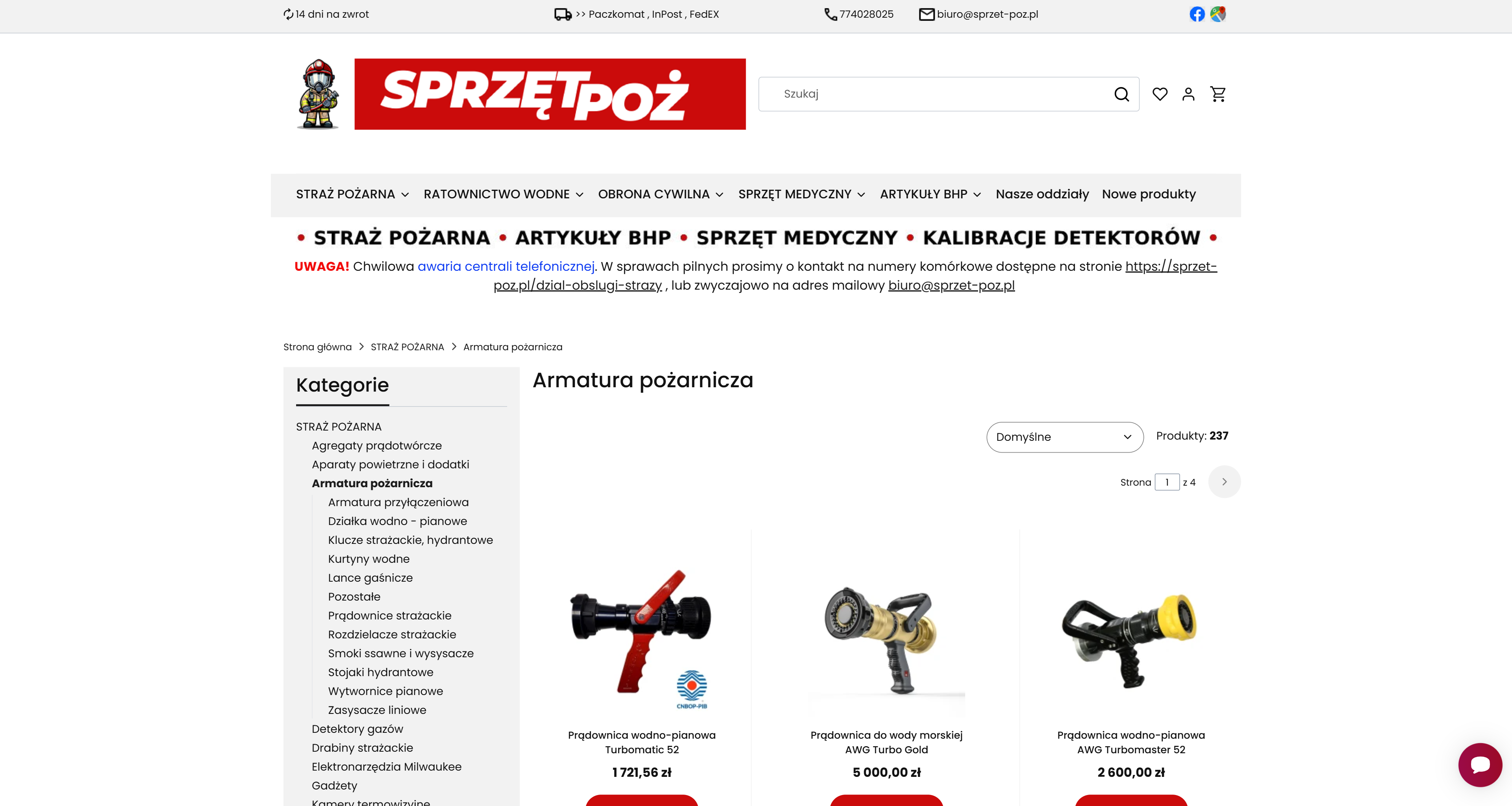 Jakie elementy obejmuje armatura wodna i za co odpowiadają podczas budowy linii gaśniczej?